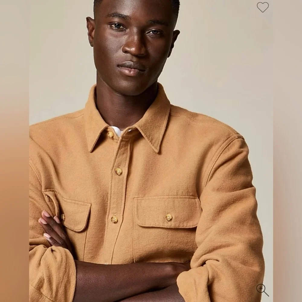 J.Crew Heavyweight chamois workshirt - Picture 4 of 13